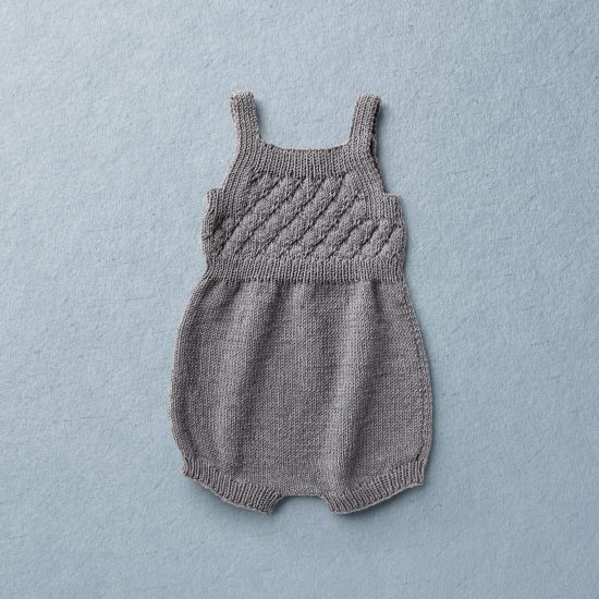 Van Beren baby knit romper, BEN, Merino wool