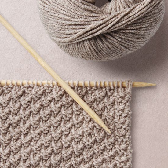 Seed Stitch Pattern 2, Happy Knitting, Wool School