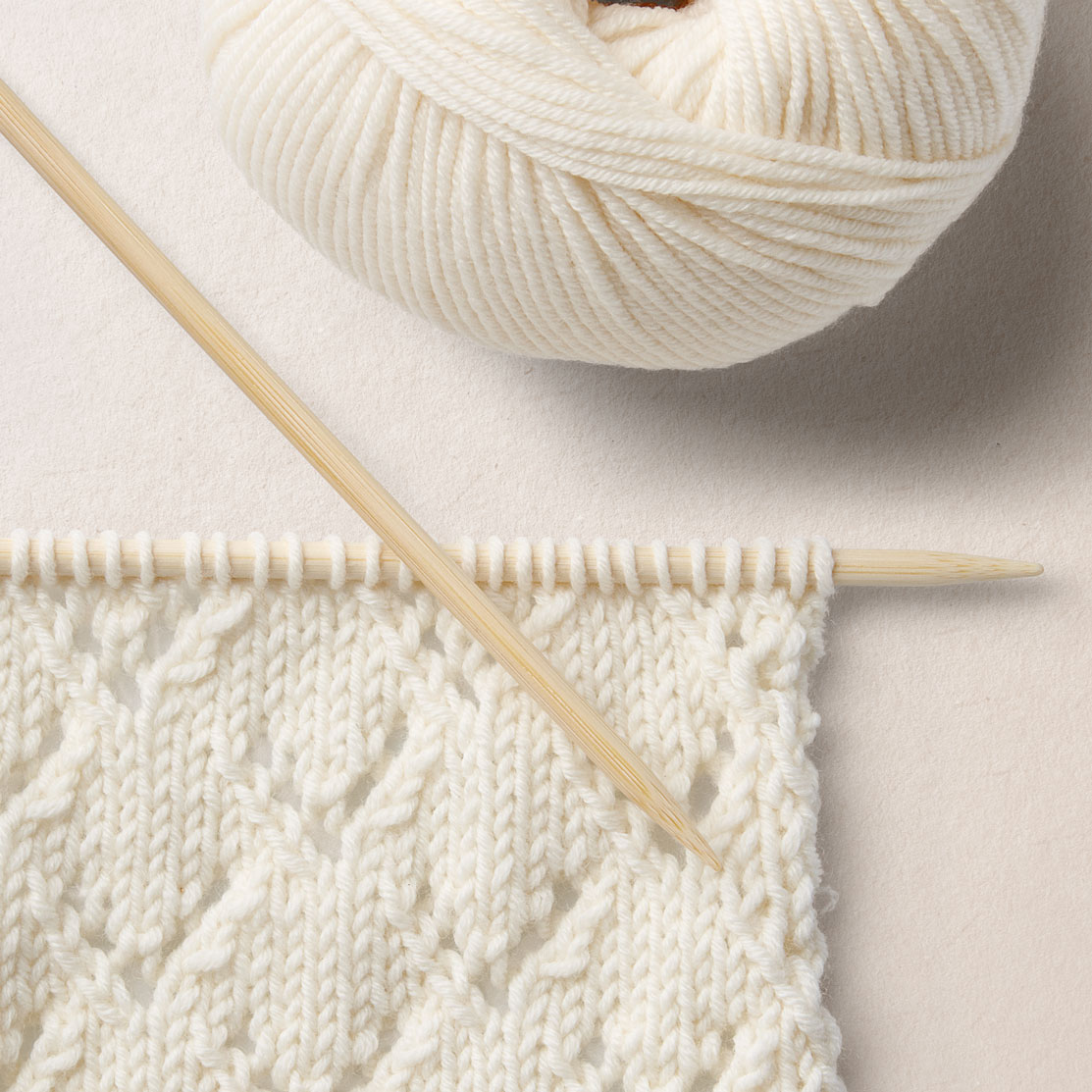 Van Dyck knit pattern WOOL SCHOOL HAPPY KNITTING