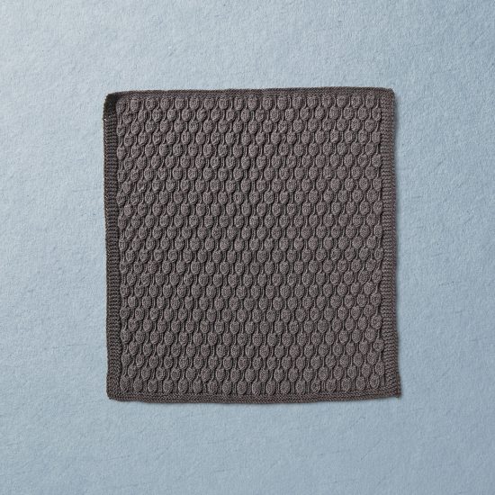 Beren baby knit blanket PEGGY SUE, dark brown
