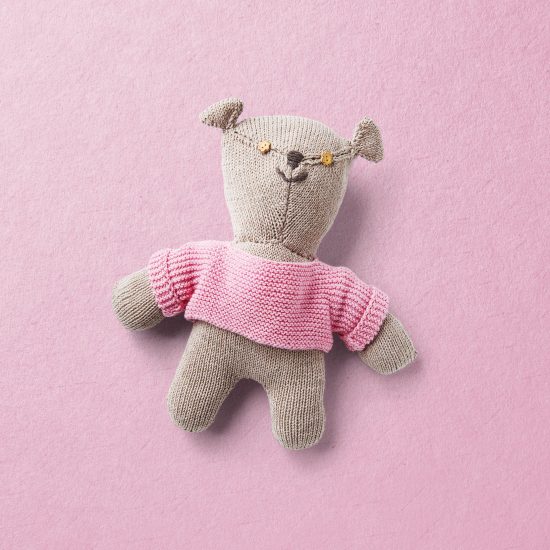Merino wool Van Beren knit bear