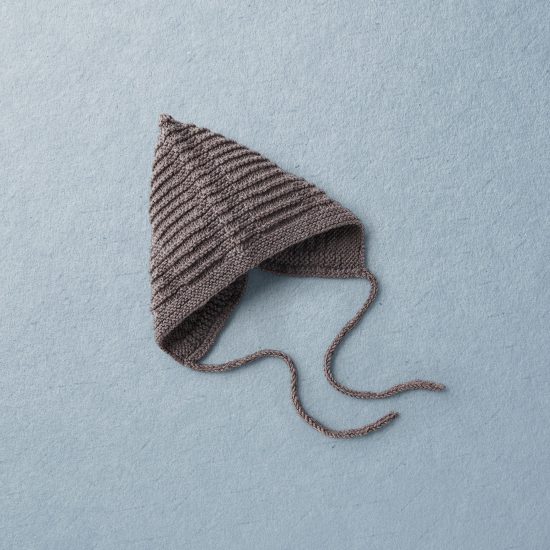 Van Beren baby knit set DAVIE, dark brown