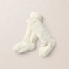 Merino wool Van Beren baby knee socks TYRON off white