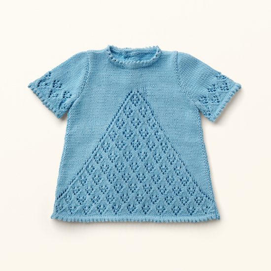 Vintage style inspired knit pullover ELENA, organic cotton, hand made in Austria, VAN BEREN