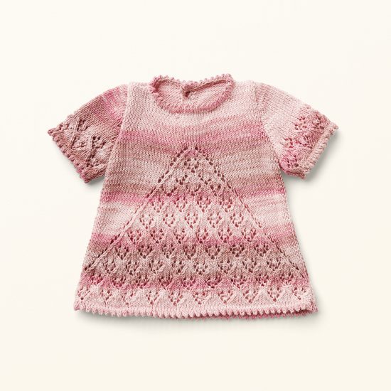 Vintage style inspired knit pullover ELENA, organic cotton, hand made in Austria, VAN BEREN