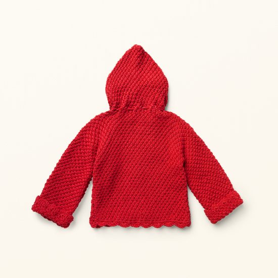 baby knit cardigan FAY, organic cotton, hand made in Austria, VAN BEREN