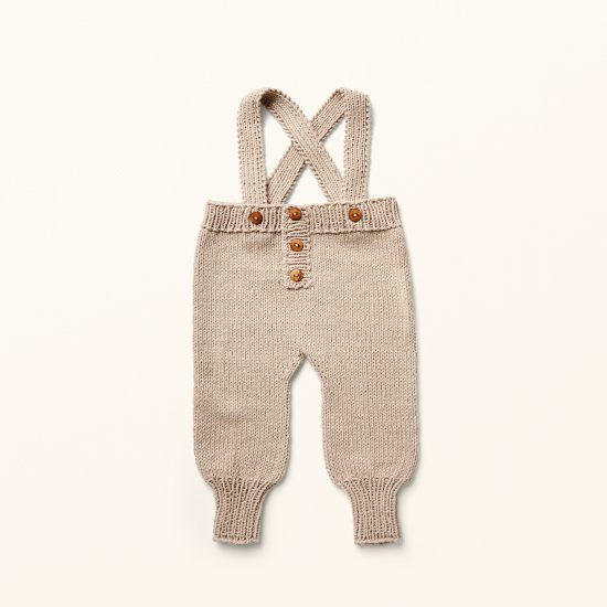 Baby Knit trousers CHARLY, VAN BEREN, handknitted, made in Austria