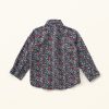 Floral print cotton shirt with long sleeves PEPPER, VAN BEREN, made in Austria, Miss Little