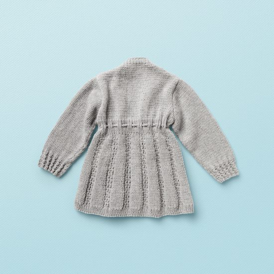 Vintage style inspired knit cardigan JULIA, organic cotton, hand made in Austria, VAN BEREN