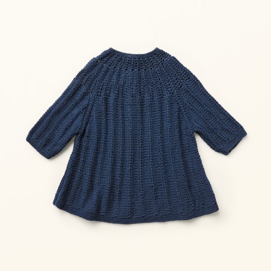 Vintage style inspired knit pullover APPY, organic cotton, hand made in Austria, VAN BEREN