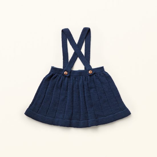 Vintage style inspired knit skirt MAVIA, organic cotton, hand made in Austria, VAN BEREN