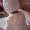 baby knit cardigan JANE, organic cotton, hand made in Austria, VAN BEREN