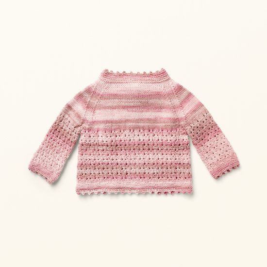 baby knit cardigan MARTHA, organic cotton, hand made in Austria, VAN BEREN