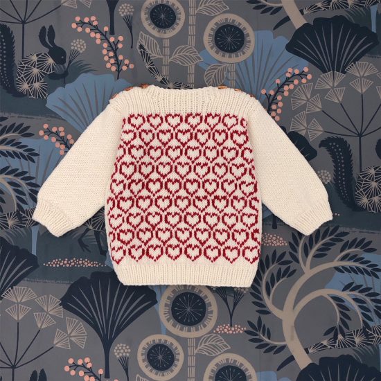 Vintage style inspired Van Beren baby knit sweater MILLIE, handmade in Austria, merino wool, eco consciouis clothes, baby present, baby shower, baby belly party, hand knitted, fairfashion, heirloom, VAN BEREN