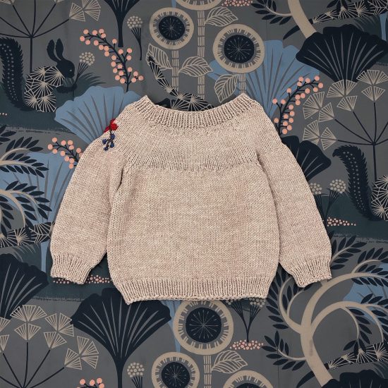 Vintage style inspired Van Beren knit sweater FLORENTINE, handmade in Austria, merino wool, eco consciouis clothes, baby present, baby shower, baby belly party, hand knitted, fairfashion, heirloom, VAN BEREN