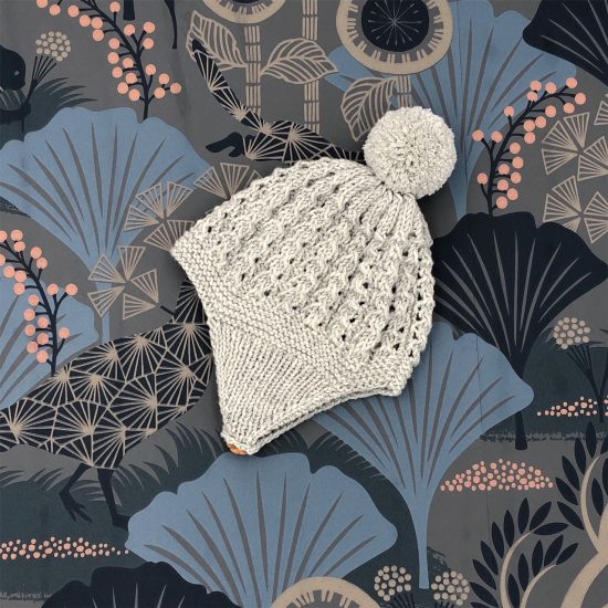 Vintage style inspired Van Beren baby knit bonnet VIVIEN, handmade in Austria, merino wool, eco consciouis clothes, baby present, baby shower, baby belly party, hand knitted, fairfashion, heirloom, VAN BEREN