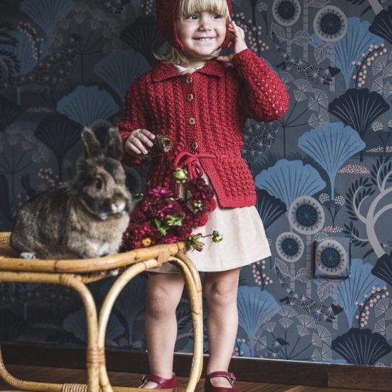Vintage style inspired Van Beren baby knit cardigan VIVIEN, handmade in Austria, merino wool, eco consciouis clothes, baby present, baby shower, baby belly party, hand knitted, fairfashion, heirloom, VAN BEREN