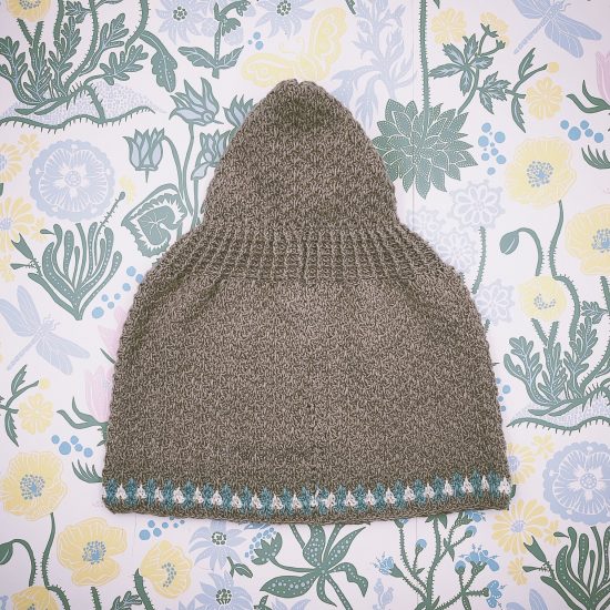 Crochet coat HAZEL handmade of virgin merino wool VAN BEREN