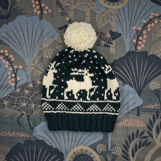 Bonnet RUDOLF handmade of merino wool in Austria
