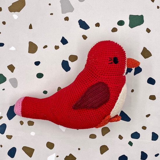 crochet toys, BIG BIRD, handmade, Häkelspielzeug, Anne-Claire petit, baby shower