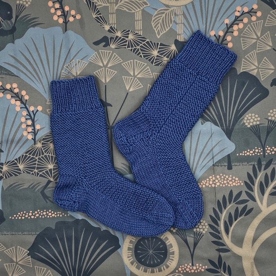 Knit socks OWEN handmade in Austria of merino wool VAN BEREN
