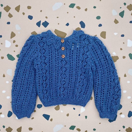 Sweater THERES handmade in Austria of merino cool wool VAN BEREN