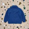 Baby cardigan WESELY handknitted of merino wool VAN BEREN