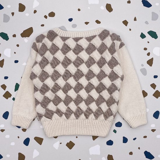 Knit sweater YSABELL handmade of VAN BEREN