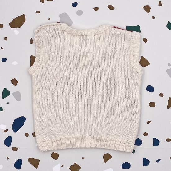Knit sweater JENTIS handmade of merino wool VAN BEREN