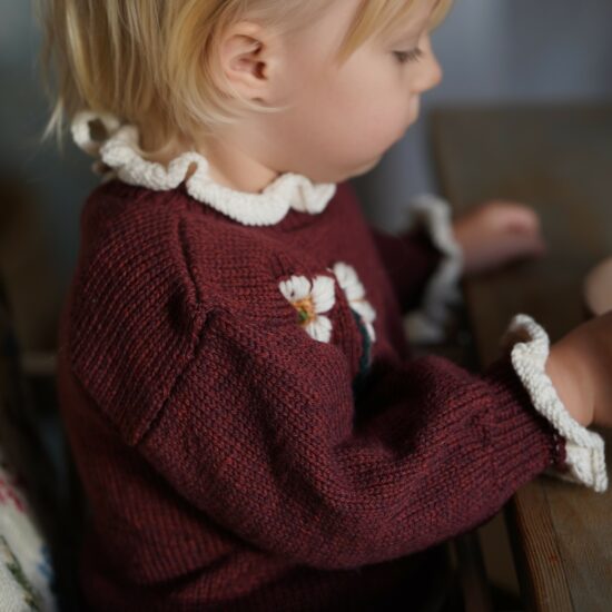 VIKTORIA sweater in virgin merino wool VAN BEREN